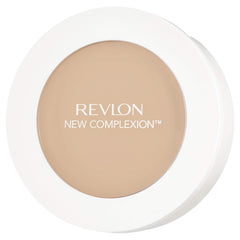 Revlon Foundation by, New Complexion One-Step Face Makeup, Longwear Light Coverage with Matte Finish, SPF 15, Cream to Powder Formula, Oil Free, 003 Sand Beige, 0.35 Oz