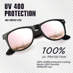 KANASTAL Polarized Sunglasses Men, Fashion Square Sun Glasses Women, Classic Shades for Womens, Driving Fishing Outdoor 100% UV400 Protection