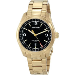 Armitron Men's Date Function Gold/Black Watch