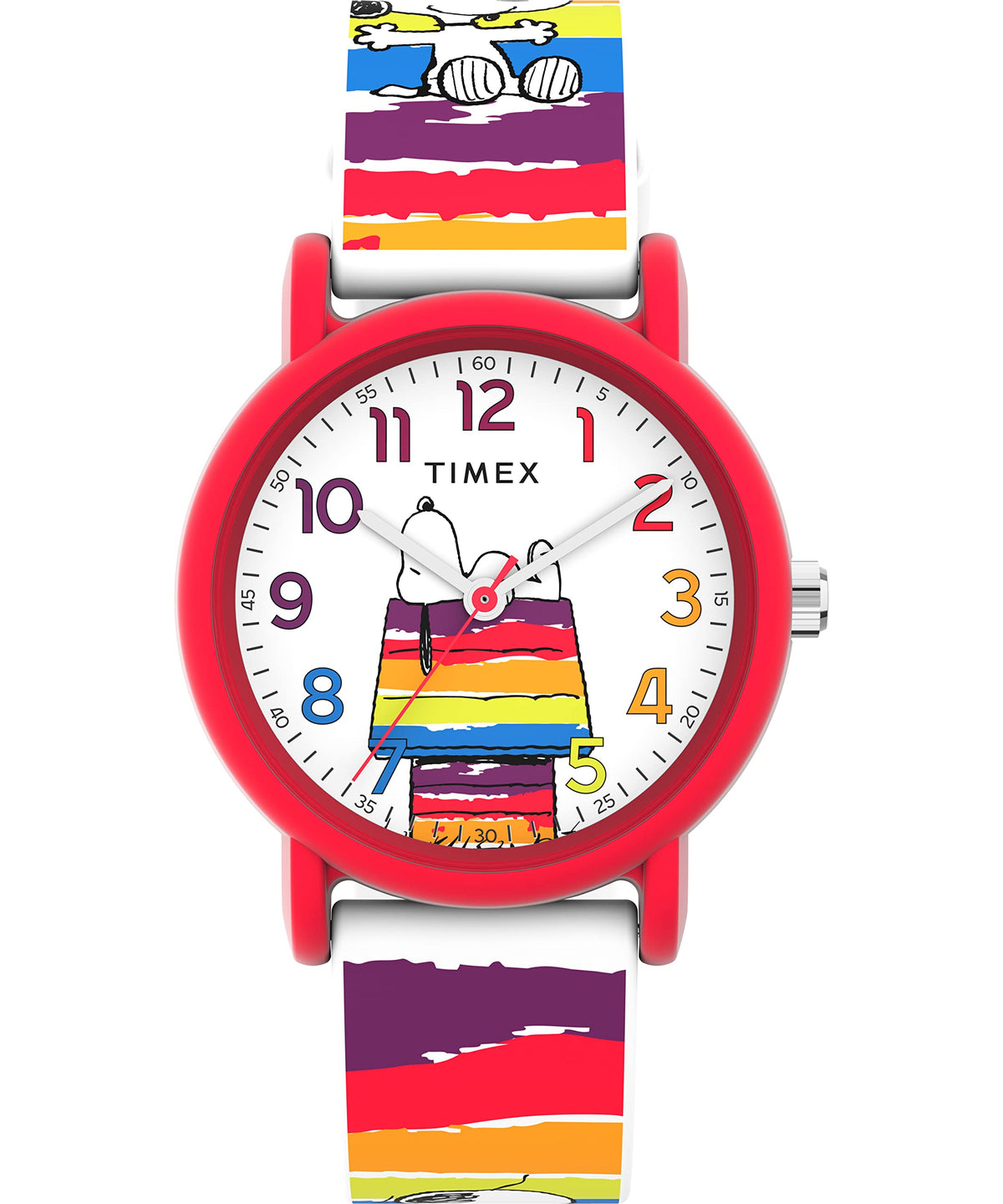 Timex Weekender 31mm Strap Quartz Watch - Red – Discount Store