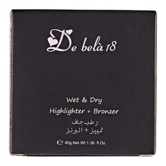 De Bela 18 Wet & Dry Highlighter and Bronzer - 1.36 oz, 05