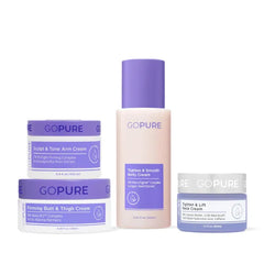 goPure Body Confidence Set - Neck, Butt & Thigh, Arm and Belly Cream