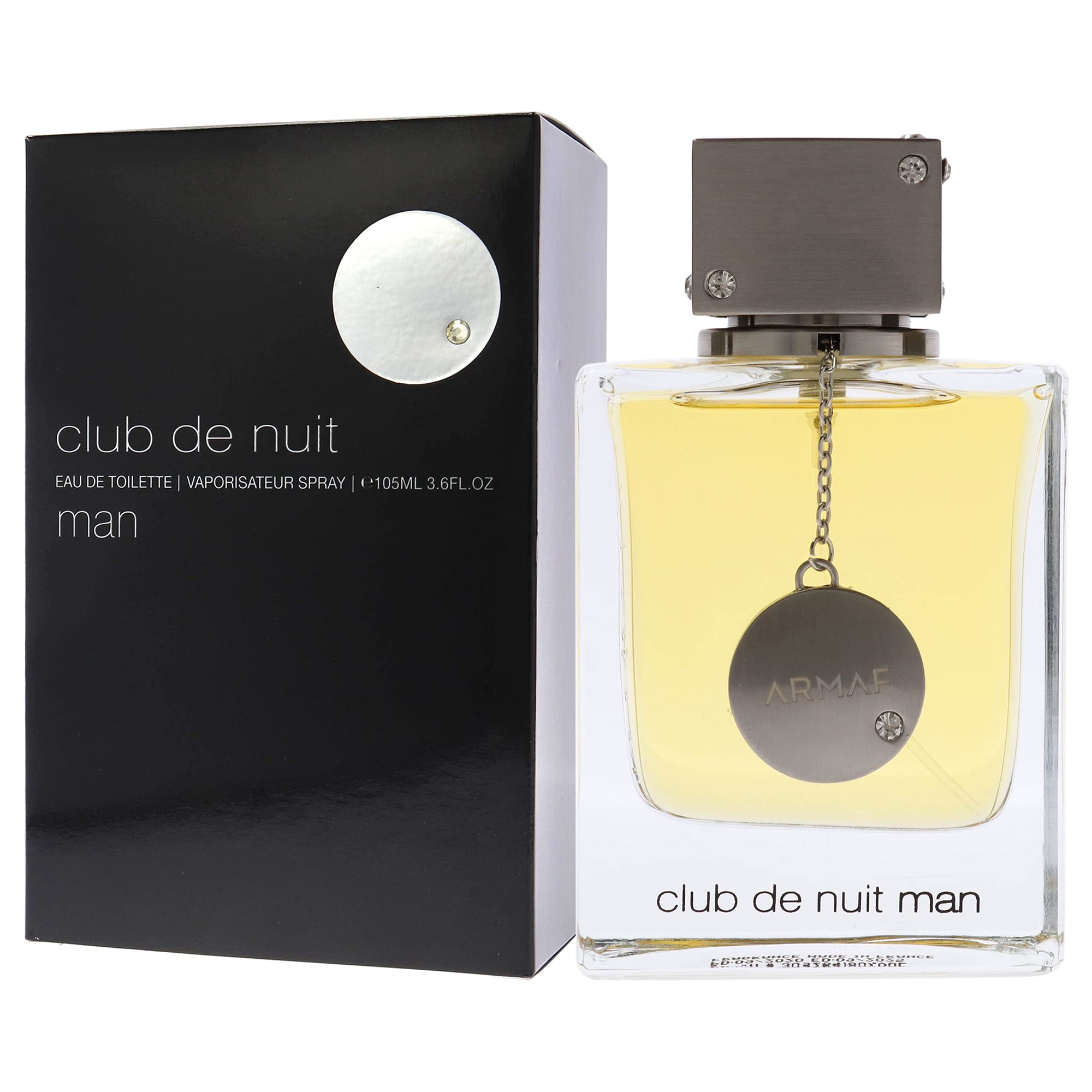 Armaf Club De Nuit Man, Eau De Toilette 105ml for Him Black, by Armaf from House of the Sterling