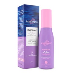 Aqualogica Illuminate+ Oil-Free Moisturizer For Face With Hyaluronic Acid, Alpha Arbutin & Wild Berries | Hydrating, Lightweight & Non-Greasy | Evens Skin Tone & Brightens | For Women & Men - 100g