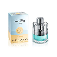Azzaro Wanted Tonic Eau de Toilette — Mens Cologne — Woody, Aquatic, & Spicy Fragrance, 1.7 Fl Oz