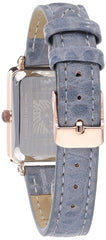 Anne Klein Women's Glitter Accented Croco-Grain Strap Watch, AK/3820