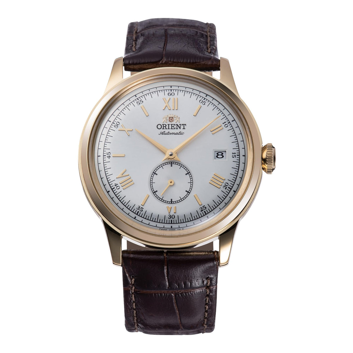 Orient "Bambino Version 7 Small Seconds 38.4mm Automatic/Hand-Winding Dress Watch - Gold
