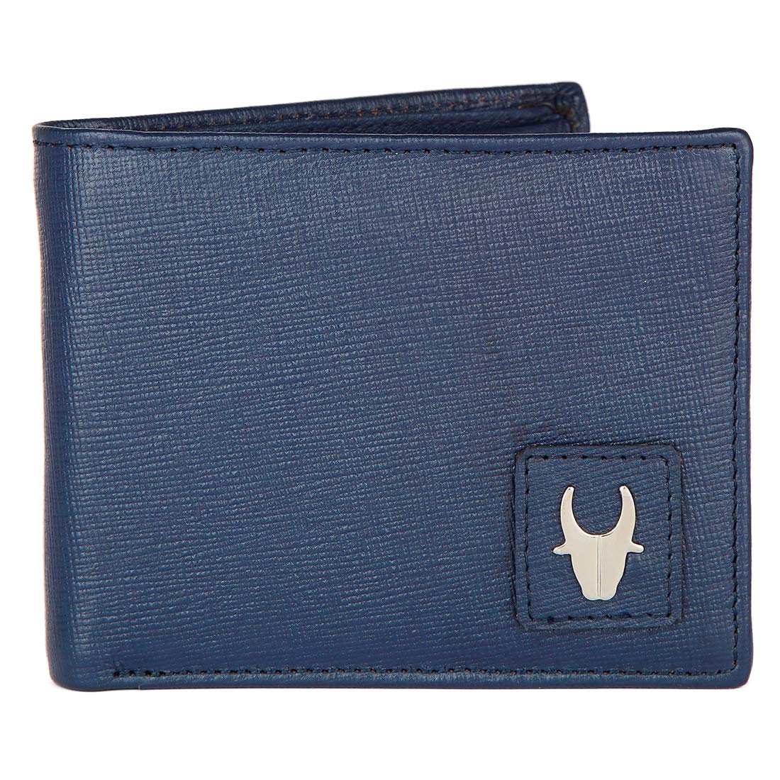 WildHorn mens Leather Wallet Belt Combo Men's Wallet - Blue