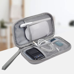 Electronic Accessories Bag, Universal Cable Cord Holder Organizer / Electronic Case, Waterproof Portable Cable Organizer Bag, USB Flash Drives Bag, Cable case Bag, USB Case Organizer, USB Charger Bag