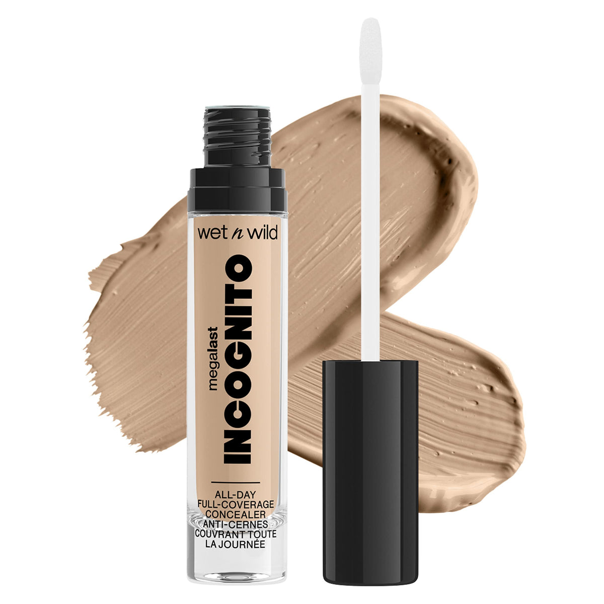 Wet n Wild Mega Last Incognito All-Day Full Coverage Concealer, Medium Neutral