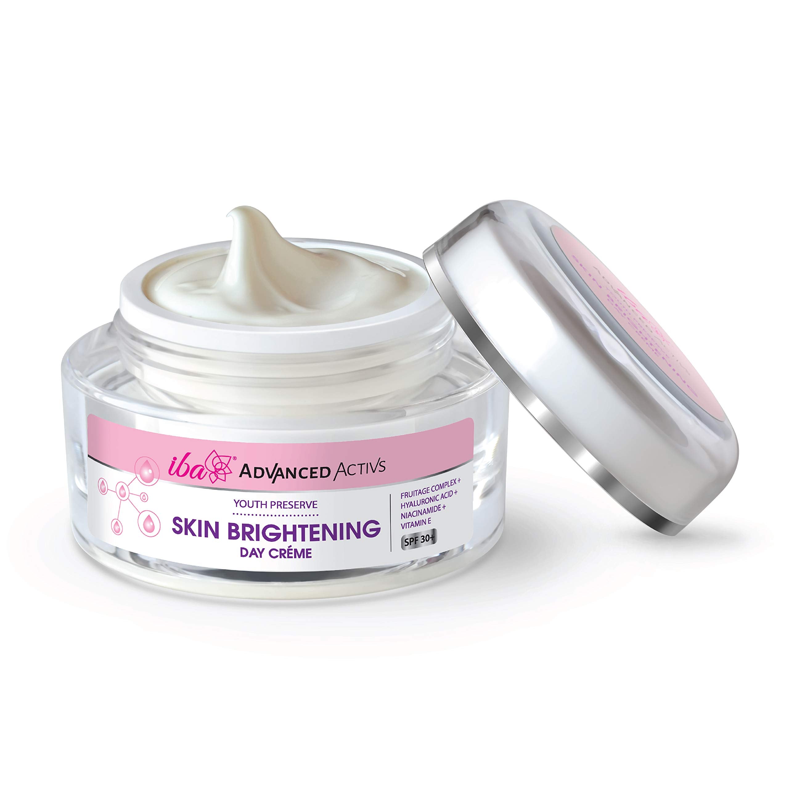 Iba Advanced Activs Youth Preserve Skin Brightening Day Crème Spf 30+, 50 g