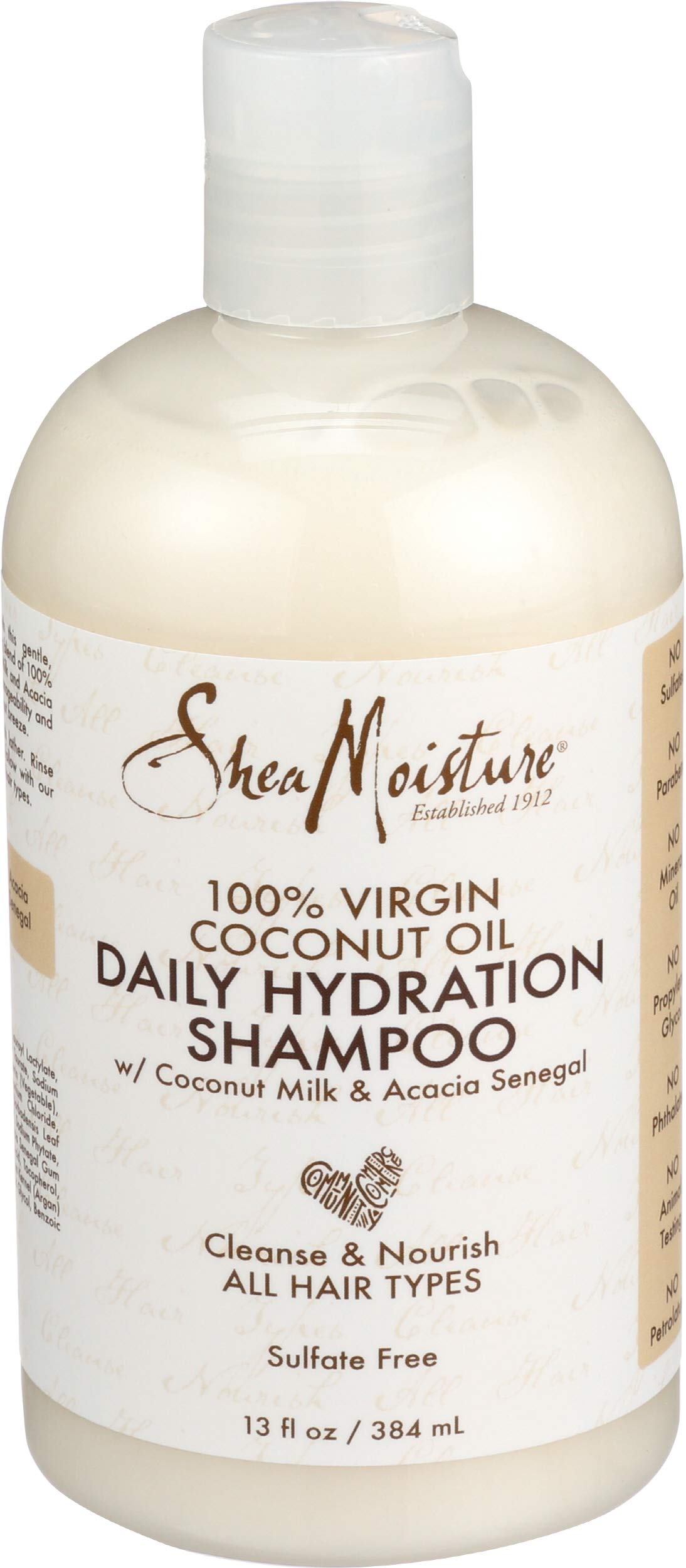 SHEA MOISTURE Daily Hydration Shampoo, 13fl.oz