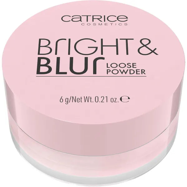 Catrice Bright & Blur Loose Powder - Lightweight, Instant Blur, Soft Matte Finish | Vegan & Cruelty Free