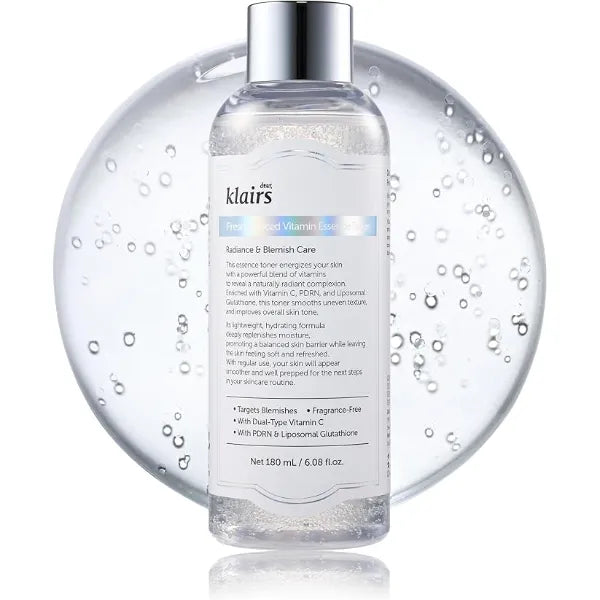 DearKlairs Vitamin C Toner Korean Brightening Toner for Glow, 6.08 Fl Oz