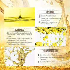 Hair Growth Serum, Anti Hair Loss Essence, Hair Regrowth Serum for Alopecia Hair Loss Treatment, Bald, Thin Hair, Self-Scalp Massager Repairs Follicles Stronger Hair For Men & Women Scalp Health