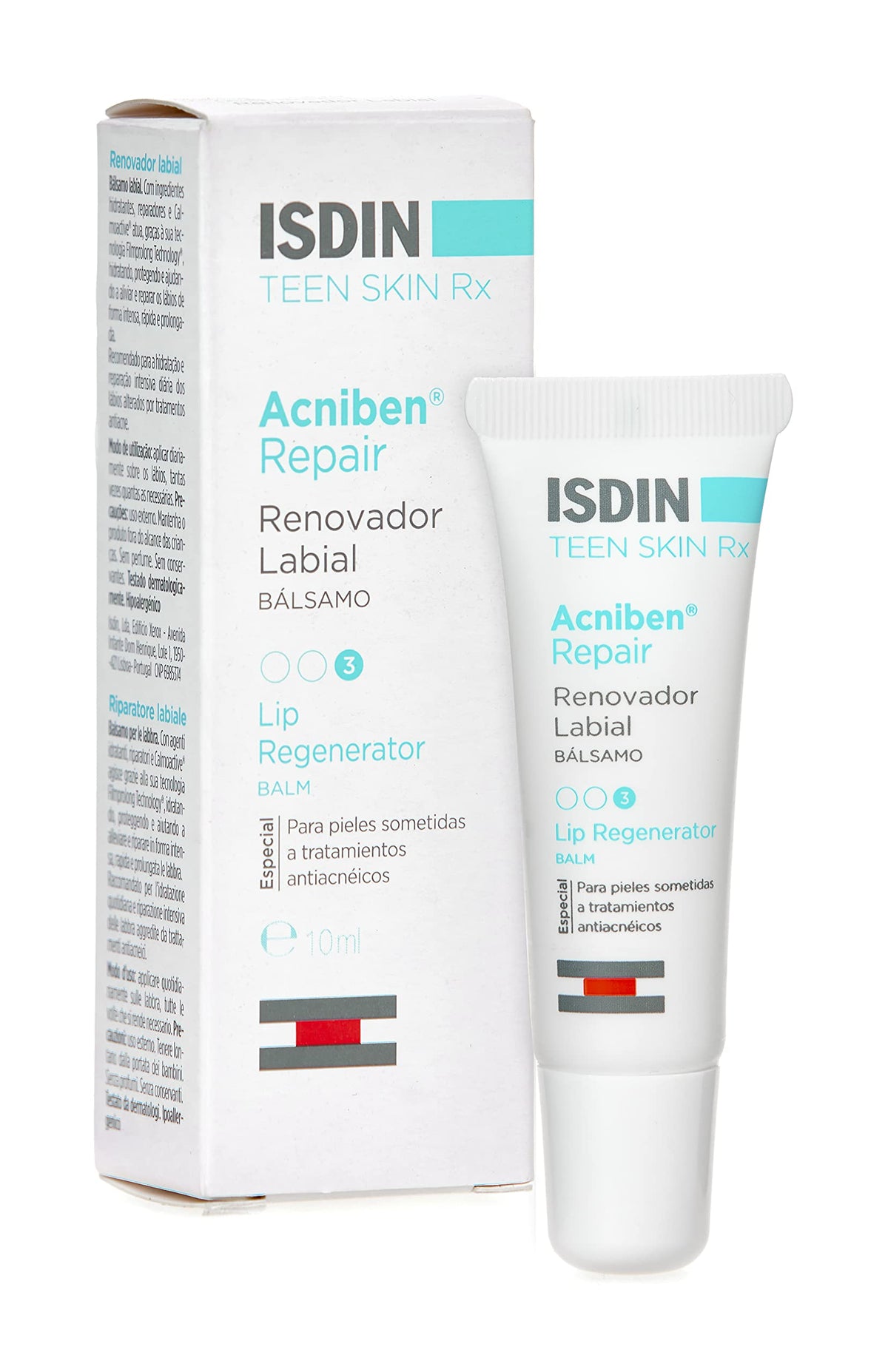 ISDIN Acniben RX Lip Repairing Balm, Repair, Moisturizer- 10ml