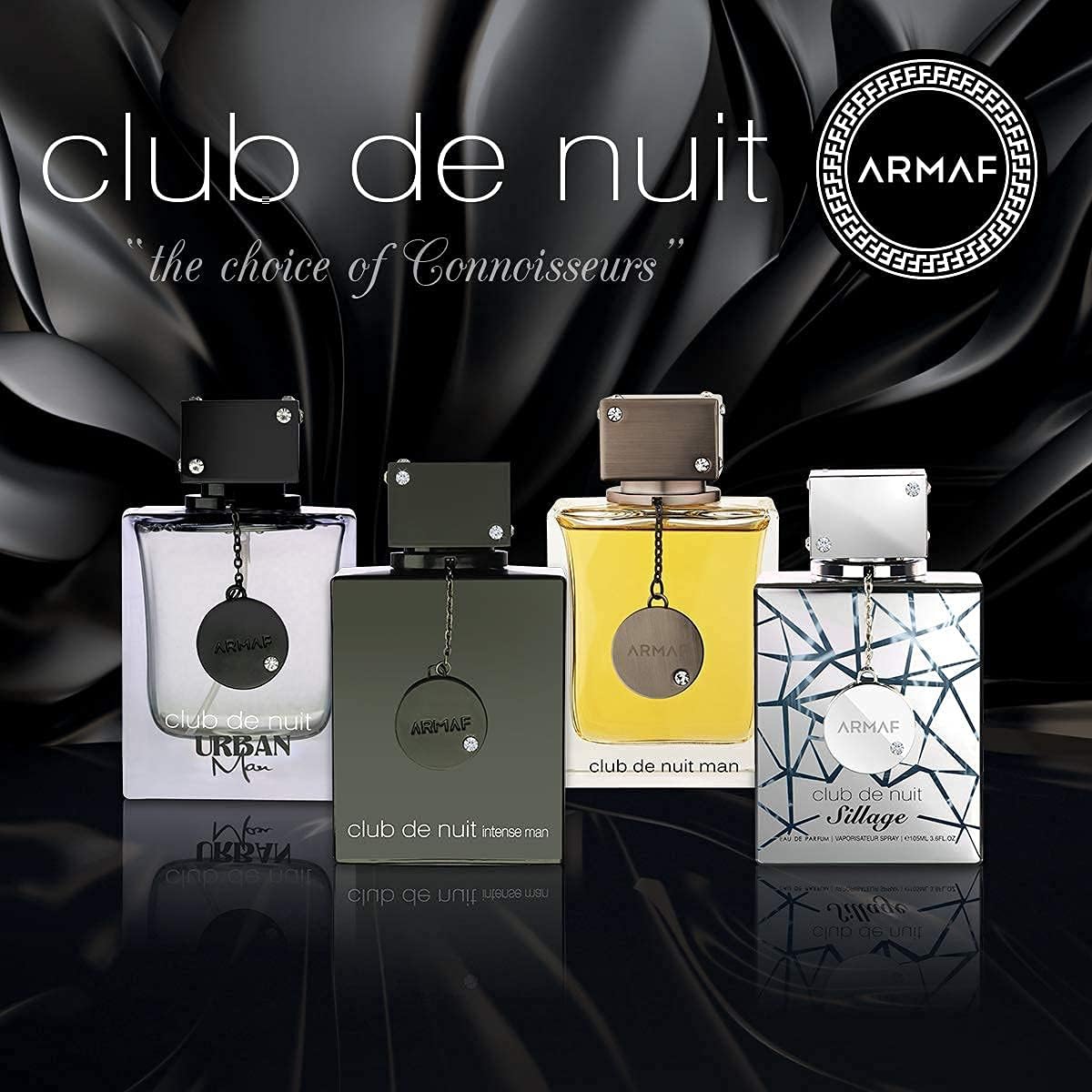 Armaf Club De Nuit Man - Signature Collection EDT 105ML Gift Set - Pack Of 4 - Club De Nuit Intense Man + Club De Nuit Sillage + Club De Nuit Urban + Club De Nuit Man - perfume for men - fragrances