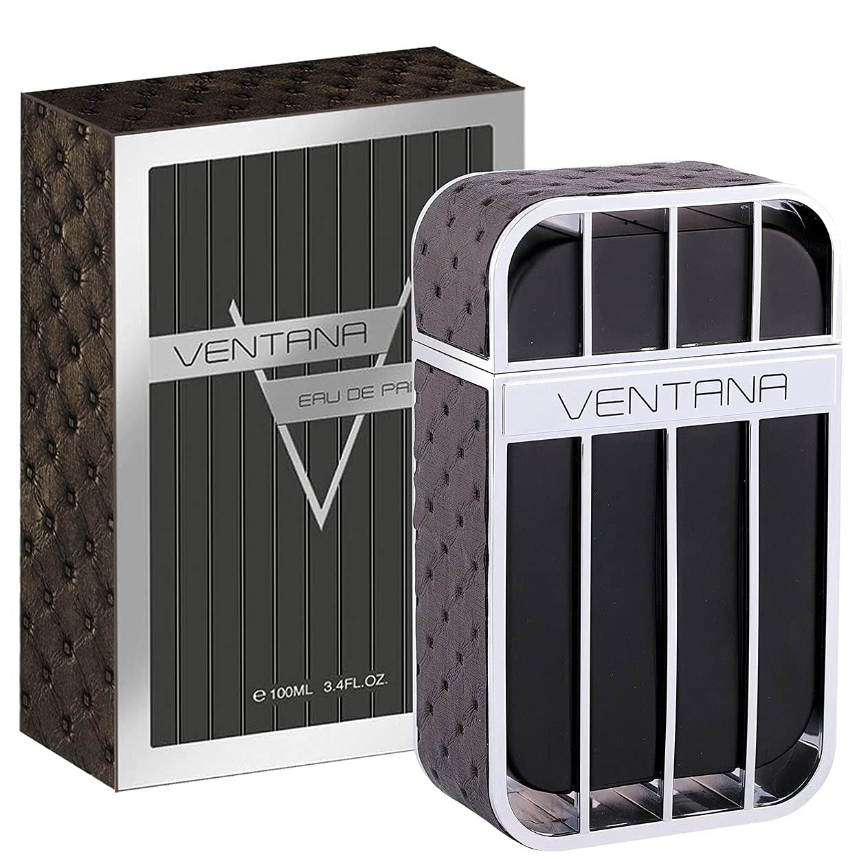 Armaf Ventana Pour Homme Men's Eau de Parfum 100ML, Silver for Him