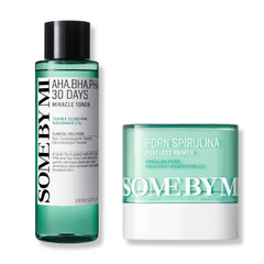 SOME BY MI PDRN Spirulina Poreless Primer & AHA BHA PHA 30 Days Miracle Toner