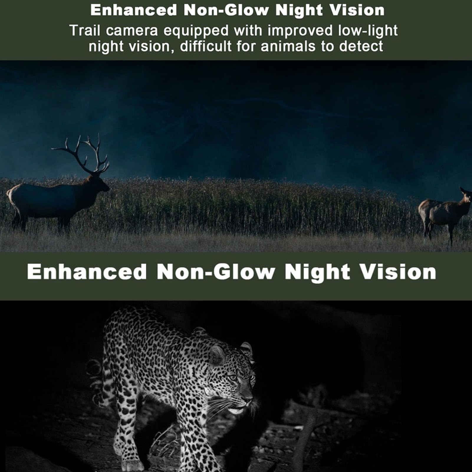 4K Wi-Fi Trail Camera 4G LTE 120° Wide Angle 14MP Motion Detection Night Vision IP66 Waterproof 4G LTE Game Hunting Camera with Solar Charging Panel for Outdoor
