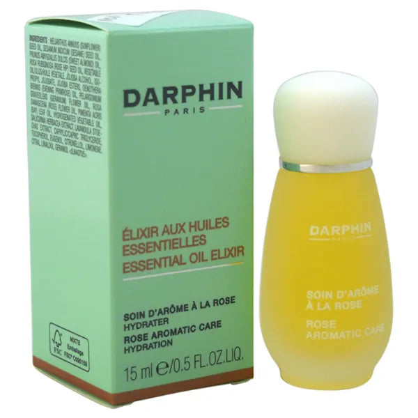 Darphin Essential Oil Elixir Rose Aromatic Care - 0.5 fl oz / 15 mL, Yellow