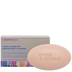 Good Molecules Clarify and Cleanse Bar Soap Free Bar with Salicylic Acid, BHA for Skin Tone Balancing and Cleansing Body and Facial Cleanser, Skin Care for Face
