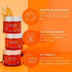 Andalou Naturals Pumpkin Honey Glycolic Mask, 1.7 Ounce
