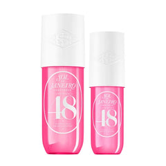 Sol de Janeiro Cheirosa 48 Hair & Body Fragrance Mist Full Size and Travel Size Set - Home and Away Bundle - 8.1 & 3 fl oz Duo
