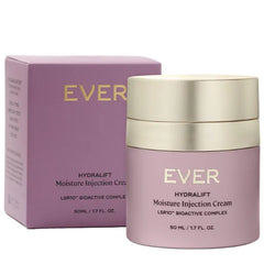 EVER Hydralift Moisturizer (Normal Skin) - Increases skin's ability to retain moisture by 70% - Clinically proven to reduce the top 10 signs of aging - Made in the USA - 1.7oz/50ml