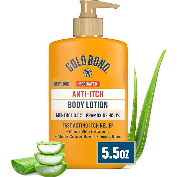 Gold Bond Anti-Itch Lotion - 5.5 oz, Pack of 3