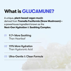 VT COSMETICS Glucamune Cream | Soothing&Calming, Light-weight Cream, Vegan mucin for All Skin Types (3.38 fl Oz/100ml)