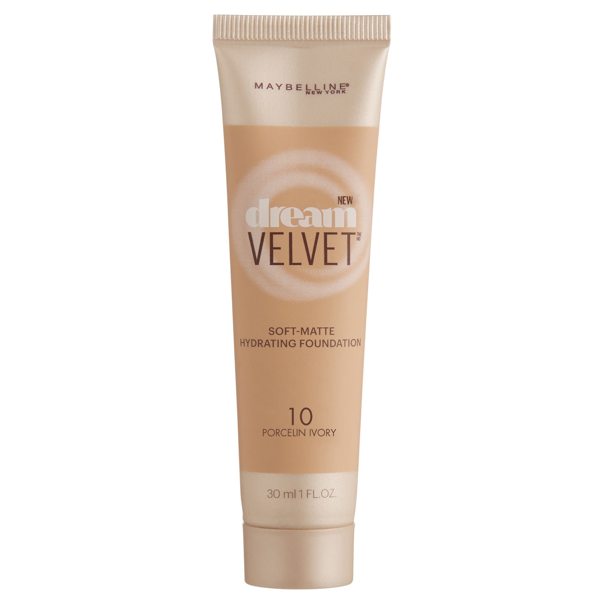 Maybelline New York Dream Velvet Foundation - Porcelain Ivory, 1 fl. oz