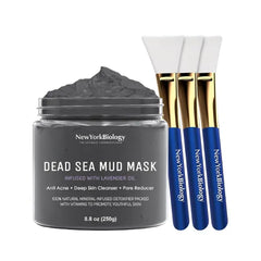 New York Biology Dead Sea Mud Mask for Face & Body, Lavender 8.8 oz