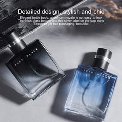 2pcs Male Perfume Kit, Cologne Perfume Men Fragrance Glass Bottle Long‑Lasting Fragrance Light Flavor Spray Perfume 30ml