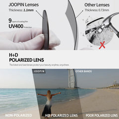 Joopin Polarized Aviation Sunglasses for Men Women Classic Sun Glasses for Driving Fishing with UV Protection