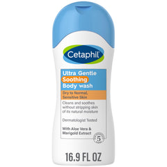 Cetaphil Ultra Gentle Body Wash, Skin Soothing, 16.9 Ounce