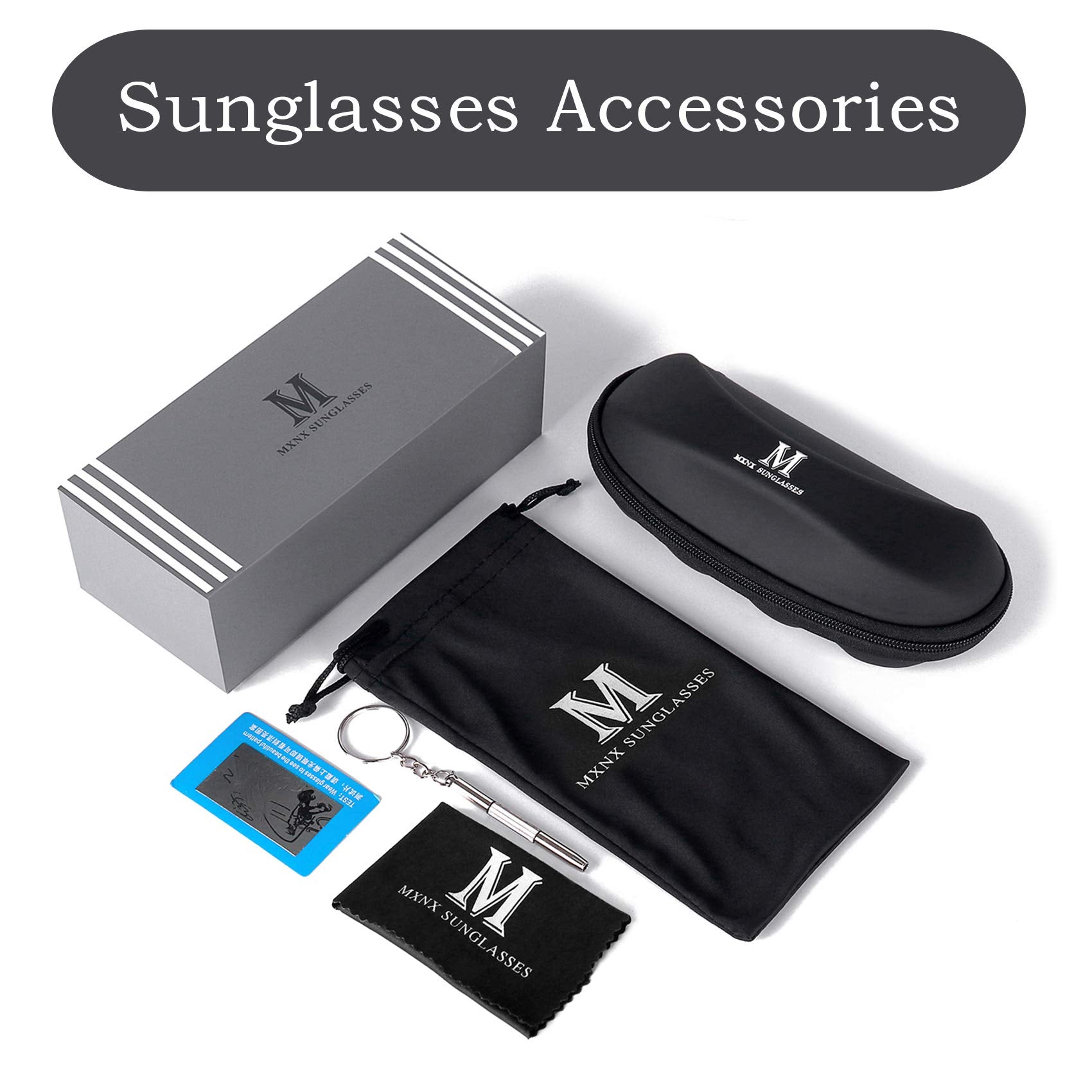 Aviator Sunglasses for Men Polarized Women-mxnx UV Protection Lightweight Driving Fishing Sports Mens Sunglasses MX208