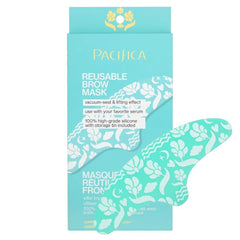 Pacifica Reusable Brow Mask – 100% Silicone Forehead Wrinkle Patch for Brow Lift, Reusable Anti-Wrinkle Pad Smooths Frown Lines, Vegan, Fragrance-Free, Vegan & Cruelty-Free, 1 Piece