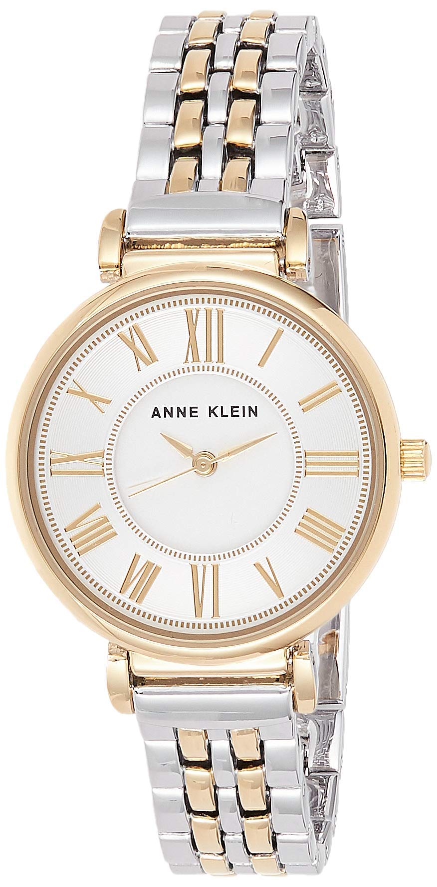 Anne Klein Women's AK/2159SVTT Two-Tone Bracelet Watch