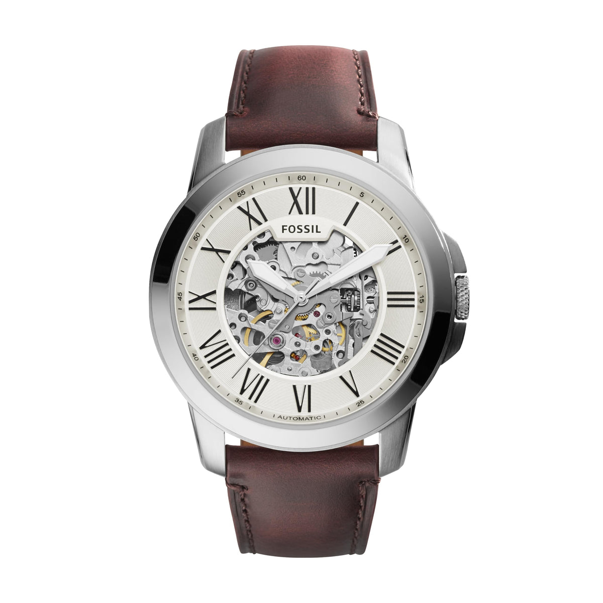 Fossil Men's Grant Automatic Stainless Steel Mechanical Watch