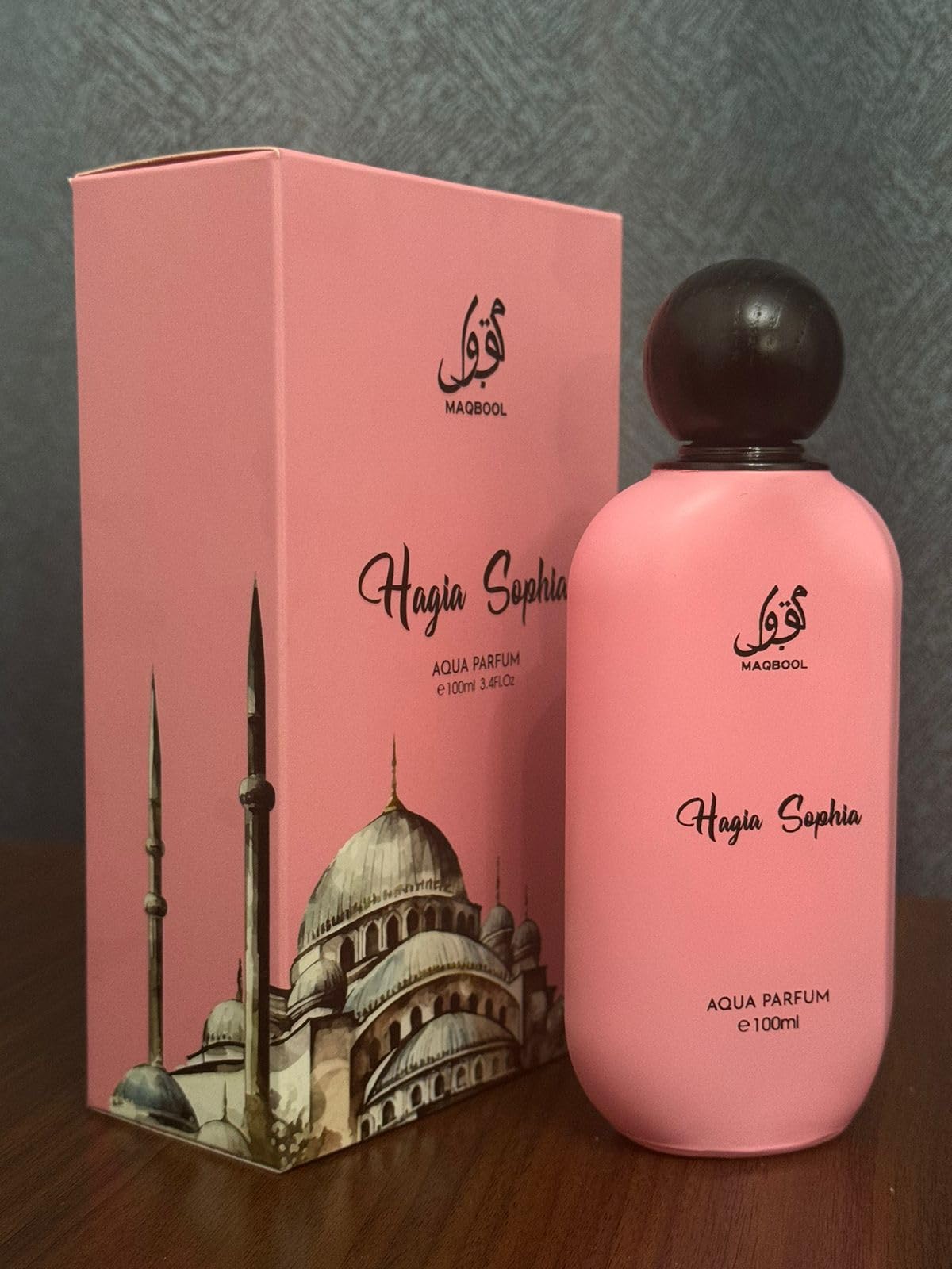 "HAGIA SOFIA by MAQBOOL: 100ML Non-Alcoholic Aqua Perfume for Women - Long-lasting, Refreshing, Premium Fragrance - Ideal Gift for Her - Alcohol-Free, Natural Ingredients"