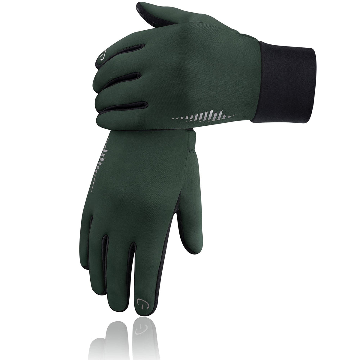 SIMARI Winter Gloves Men Women Touch Screen Glove Cold Weather Warm Gloves Freezer Work Gloves Suit for Running Driving Cycling Working Hiking 102 - Dark Forest