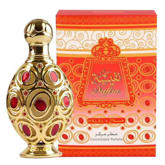 Oud Khaleeji ATTAR NAFISA 20ml Perfume Oil - A Captivating Elixir of Timeless Beauty and Unmatched Sophistication
