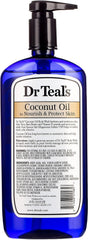 Dr. Teal's Epsom Salt Body Wash - Coconut Oil, 710Ml (Pack of 2)