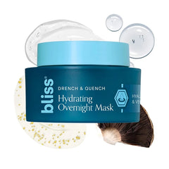Bliss Drench & Quench Hydrating Overnight Mask with Hyaluronic Acid & Vegan Collagen
