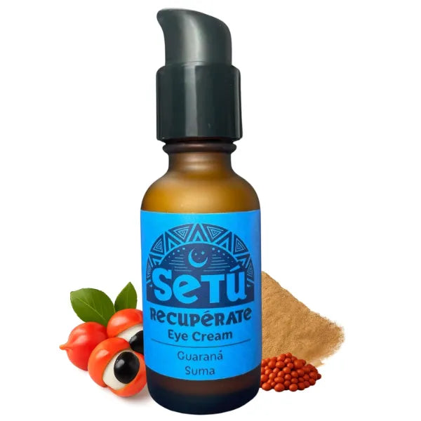 Setu Eye Cream for Men | Helps Firm & Reduce Puffiness with Guarana, Suma Root & Achiote | Helps Awaken Tired Eyes, Reduce Dark Circles & Wrinkles | Lightweight & Fast-Absorbing | 1 fl. oz | 30 ml