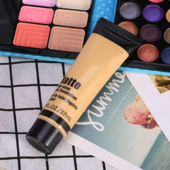 Makeup Base Face Liquid Foundation - Smooth Concealer Cream, Anti-Aging, Matte Wear, Sunscreen (BEIGE 4)