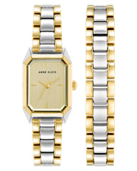 Anne Klein Women's Watch and Bracelet Set