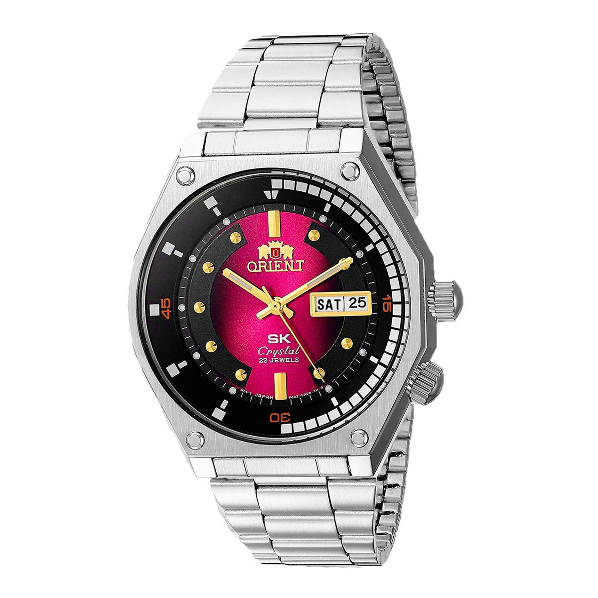 Orient Men's 'SK Diver Retro' Japanese Automatic/Hand Winding Stainless Steel Sports Watch