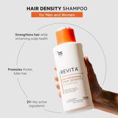 DS Labs Revita Shampoo – High-Performance Hair Density Shampoo, Volumizing & Thickening, Fuller, Healthier-Looking Hair, Sulfate & Silicone Free, For Men & Women, 925mL